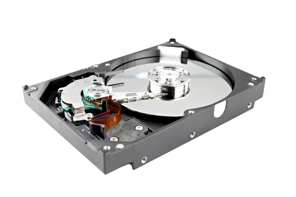 The Picture Hard drive Open the top cover off. — Stock Photo, Image