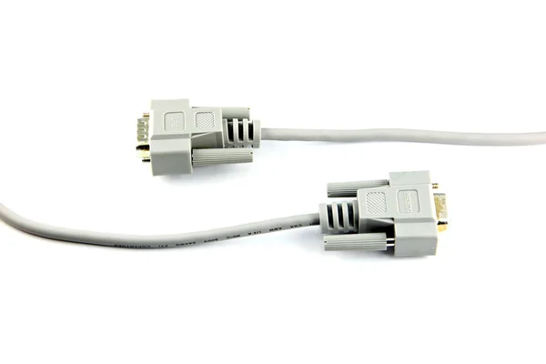 Cable utilizado para conectar la impresora . — Foto de Stock