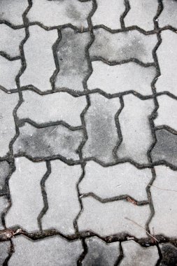 Arka Plan tuğla yürüyüş yolları.