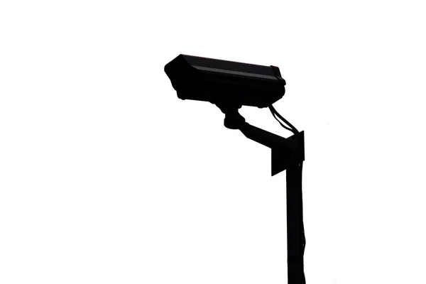 CCTV security camera in the Shadow. — Stock Photo, Image