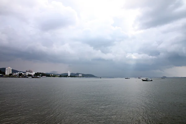 Tage am Meer werden regnen. — Stockfoto