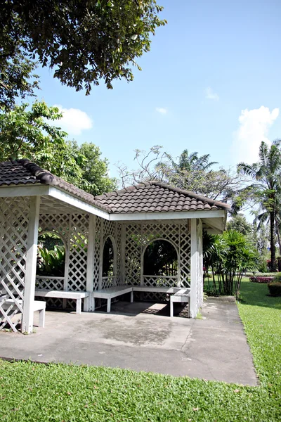 Pavilion in the park. — Stock Photo, Image