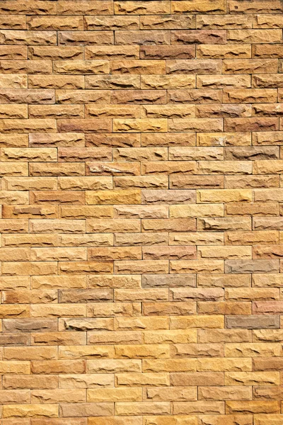 Mur z cegły pomarańczowy. — Zdjęcie stockowe