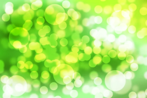 Fond vert Bokeh . — Photo