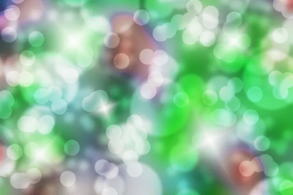 Зеленый боке-абстракт . — стоковое фото