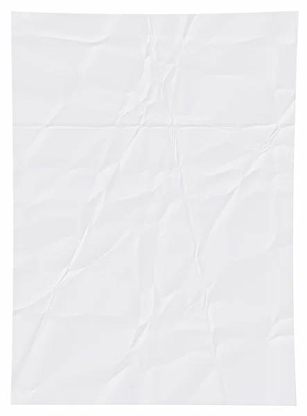 Libro blanco arrugado . — Foto de Stock