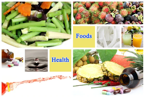 Gezonde voeding maken goede gezondheid. — Stockfoto
