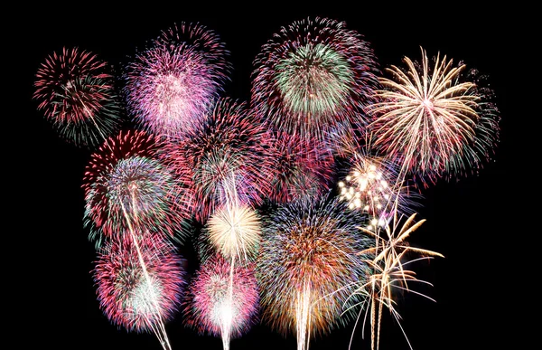 Mix Fireworks or firecracker. — Stock Photo, Image