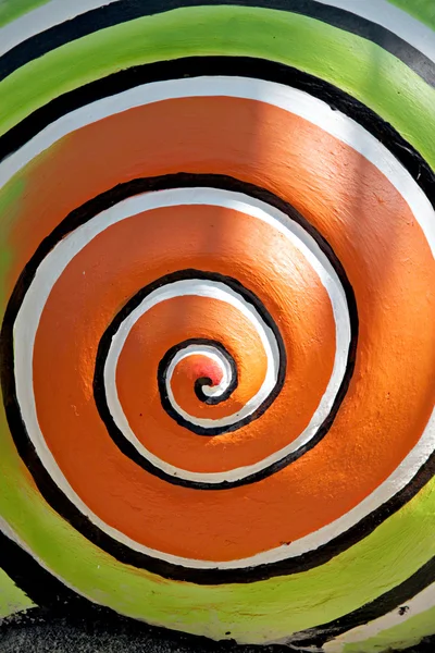 Muster der Farben rollenden Kreis. — Stockfoto