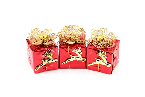 Red gift box. — Stock Photo, Image