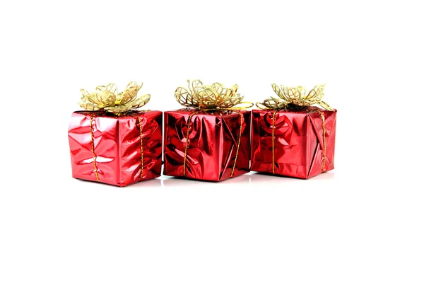 Red gift box. — Stock Photo, Image