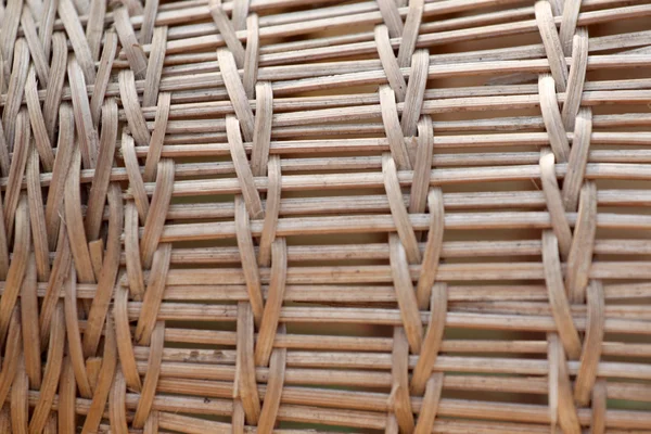 Bambu yapılmış sepet. — Stok fotoğraf