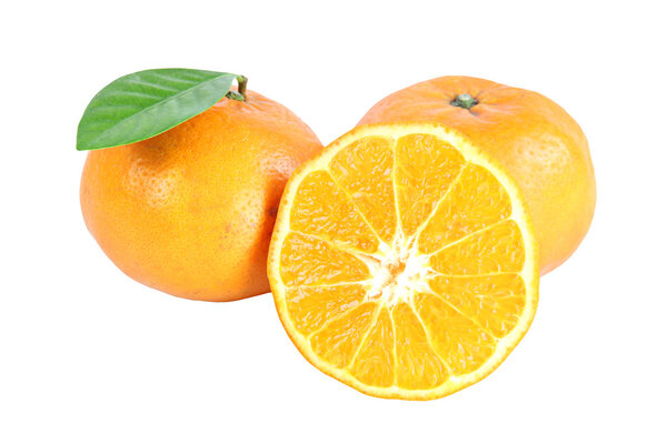 Fresh mandarin Orange.
