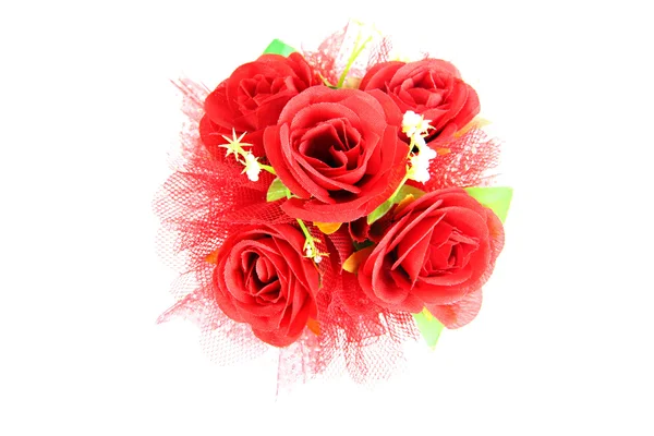 Bouquet of red rose isolated. — Stock Photo, Image