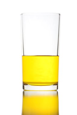 cam izole sarı su.