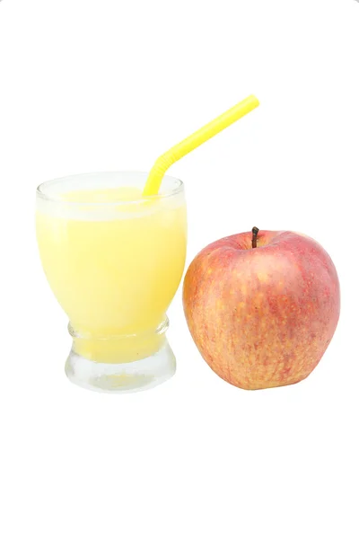Apple juice smoothie. — Stock Photo, Image