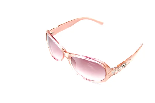 Růžové brýle, samostatný. — Stock fotografie