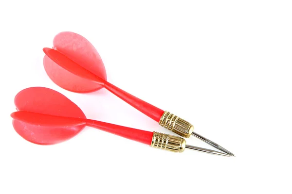 Red Darts isolated. — Stock Photo, Image