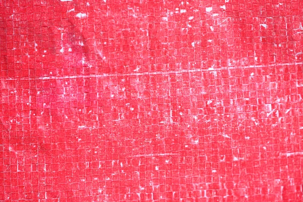 Röd yta av väska — Stockfoto