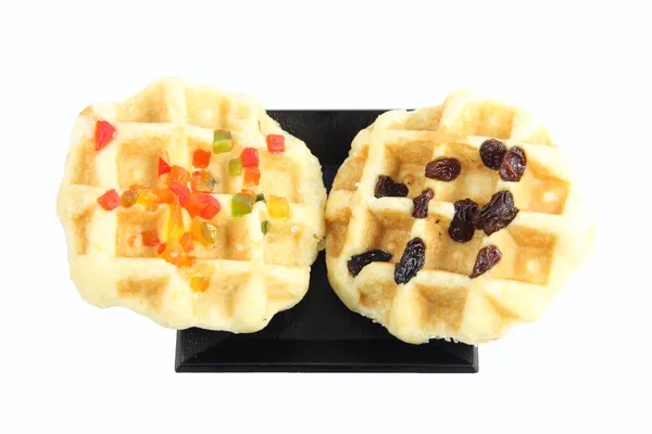 Waffle tatlı izole — Stok fotoğraf