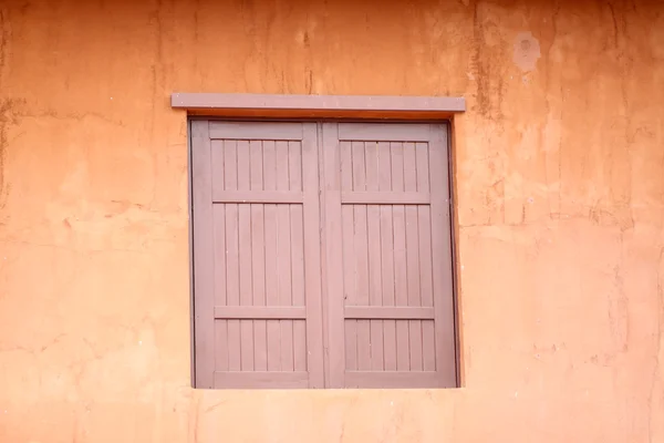 Старих дерев'яних вікон . — стокове фото