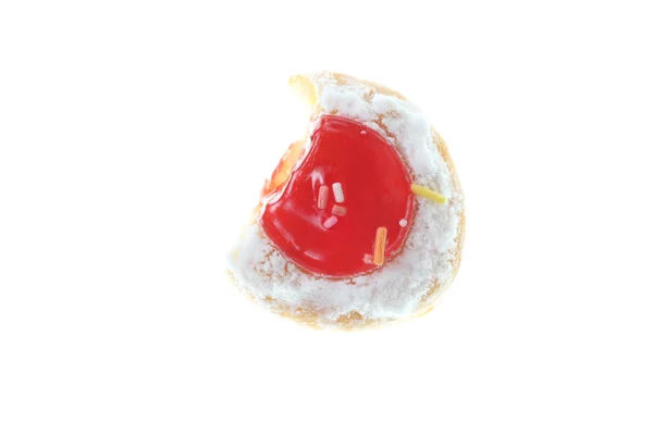 Strawberry donuts isolated. — Stock Photo, Image