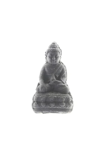 Buddha szobor, a helyi amulettek. — Stock Fotó