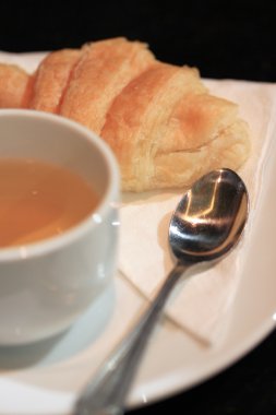 çay ve şeker pasta.