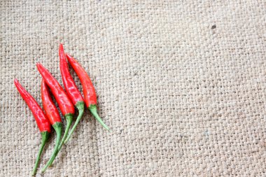 çul üzerinde kırmızı biber, sebze.