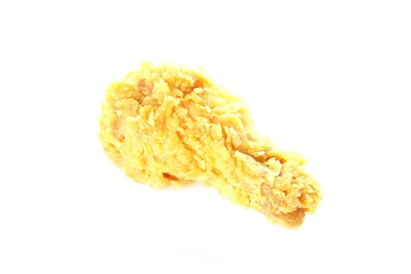 Stekt kyckling av isolerade. — Stockfoto