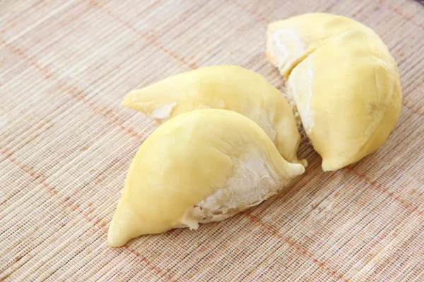 Maso durian tropického ovoce. — Stock fotografie