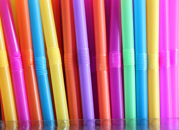 Colorful drinking straws. — Stock Photo, Image