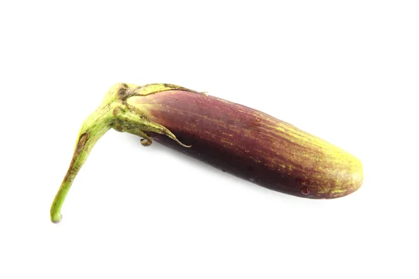 Lila aubergine isolerade. — Stockfoto