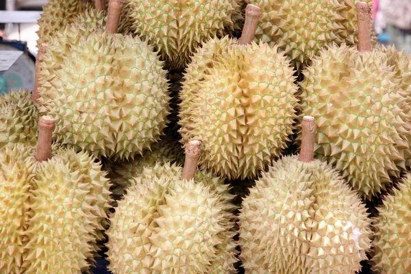 Durian van lokale vruchten in thailand. — Stockfoto