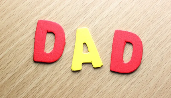 The dad world of color on wood. — Stock Photo, Image