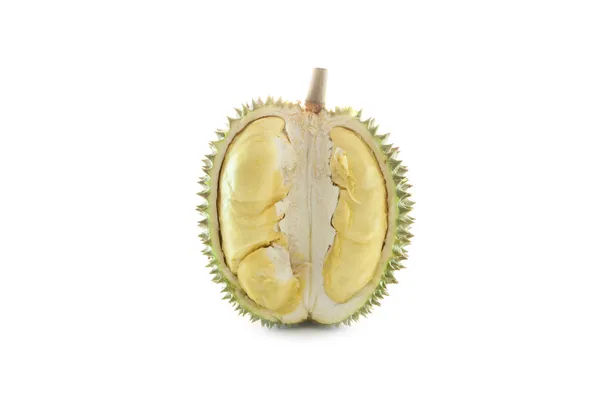 soyulmuş durian izole.