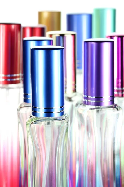 Colorful of perfume bottles. — Stock Photo, Image