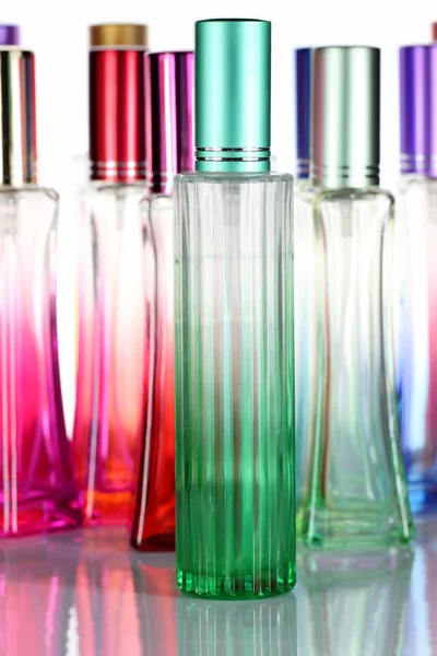 Colorful of perfume bottles. — Stock Photo, Image