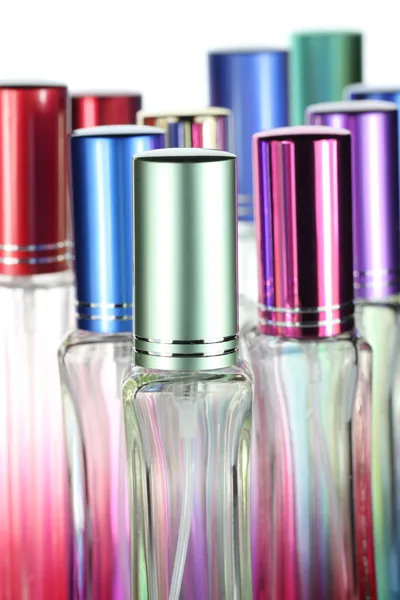 Colorful of perfume bottles. — Stock Photo, Image