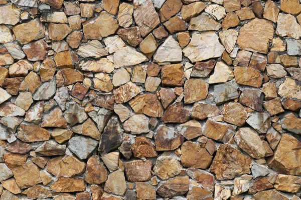 Pared de piedra marrón . — Foto de Stock