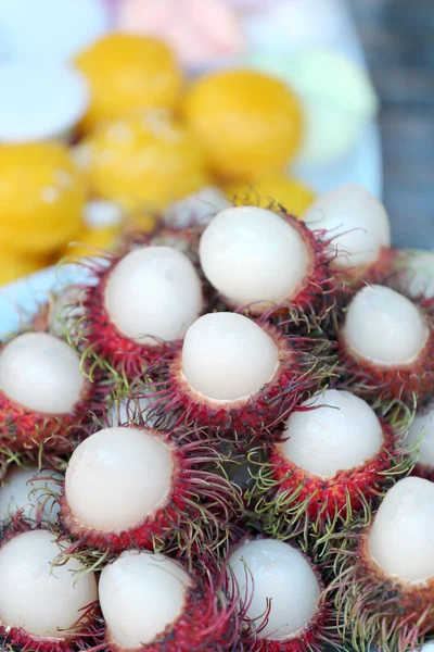 Fruta del rambután . —  Fotos de Stock