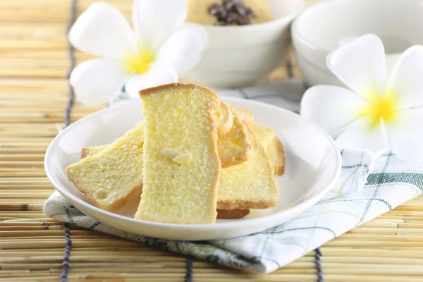 Butterbrot backen. — Stockfoto