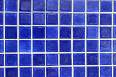 blue tile wall of square. clipart
