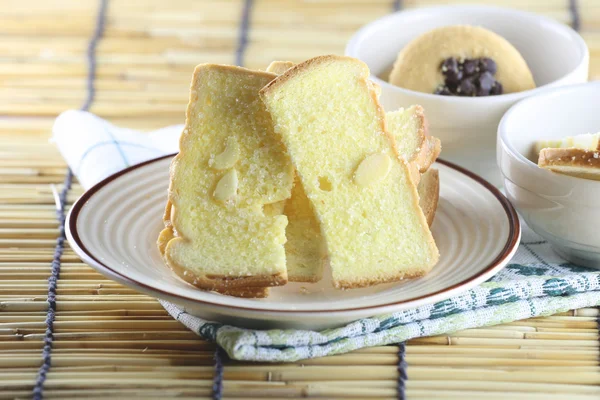 버터 베이킹 빵. — 스톡 사진
