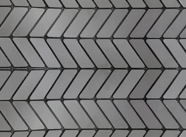 Gray Metal Arranged Geometric Shapes Background Design Your Work — Stock fotografie