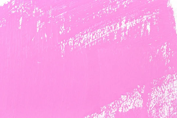 Pink Pattern Color Paint Brush White Wall Design Your Work — Stock Photo, Image