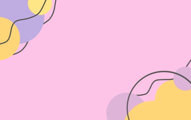 Çalışma konseptinizde tasarım için geometrik şekil arkaplanının en az pastel rengi.