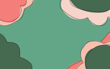 Çalışma konseptinizde tasarım için geometrik şekil arkaplanının en az pastel rengi.