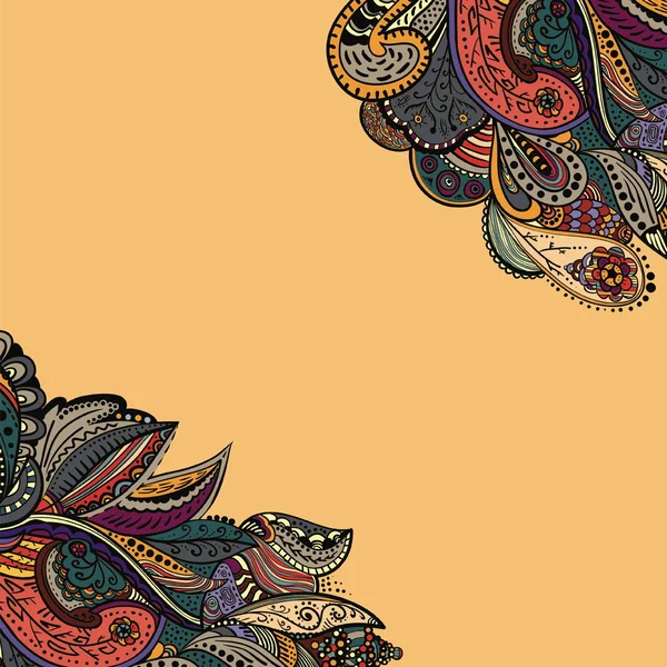 Vector patrón floral vintage — Vector de stock