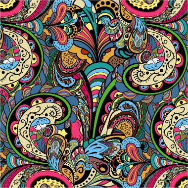 vektör vintage çiçek desenli